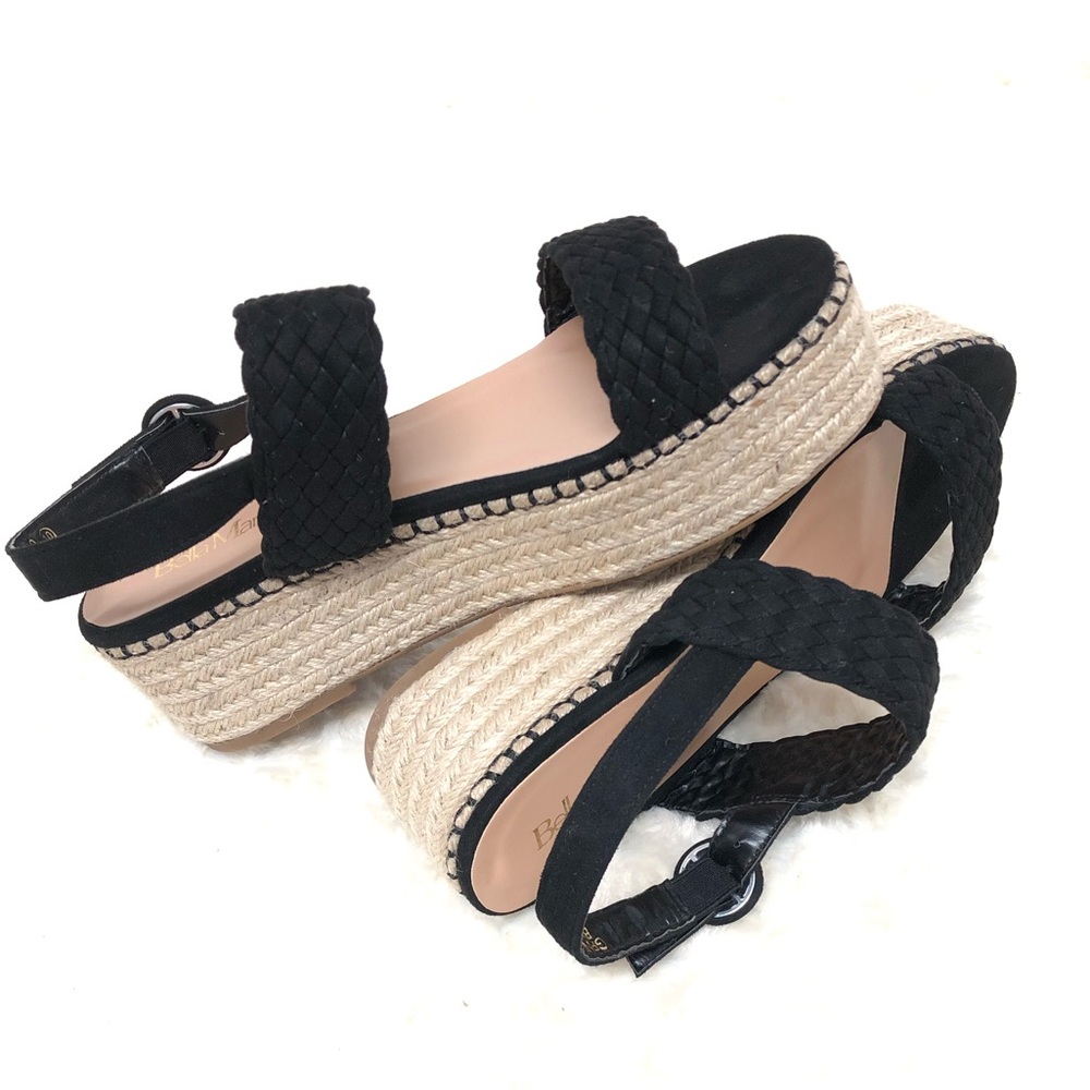 Suede Espadrille Flatforms